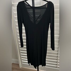 Black long Sleeve Dress